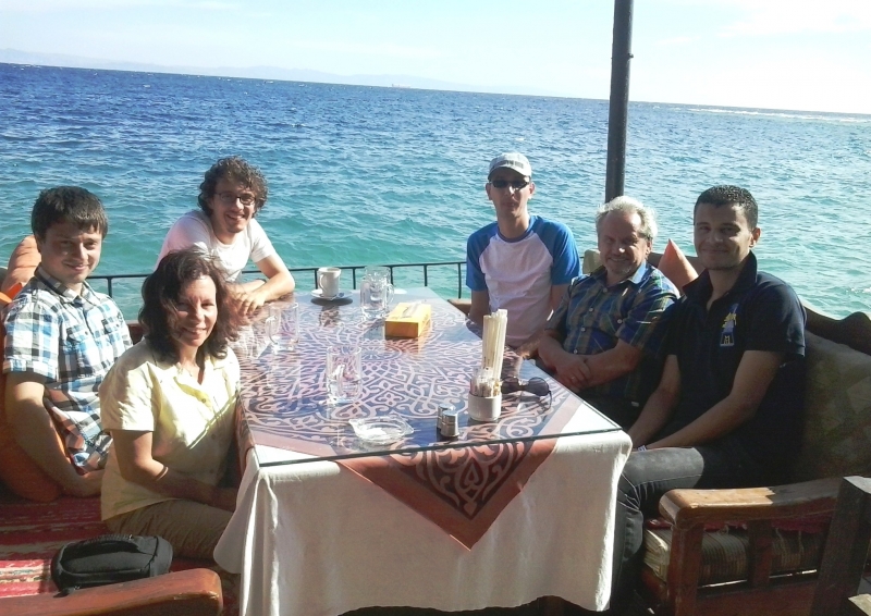 Mittagessen in Dahab Mittagessen in Dahab
